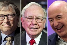 Tỷ phú Bill Gates, Jeff Bezos và Warren Buffett giàu hơn 160 triệu người Mỹ cộng lại