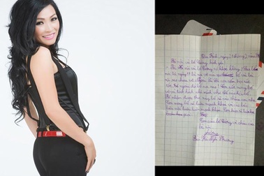 Bức thư xúc động của con gái Phương Thanh gửi cho bố và bà nội