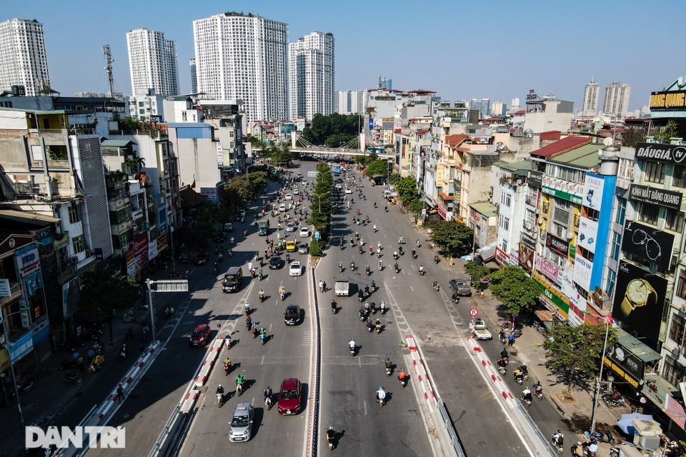 Thông xe đường vành đai 2 trên cao đoạn Ngã Tư Sở - Trường Chinh - 2 Thông xe đường vành đai 2 trên cao đoạn Ngã Tư Sở - Trường Chinh - 2