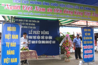Rầm rộ phát động “Người Việt dùng hàng Việt”
