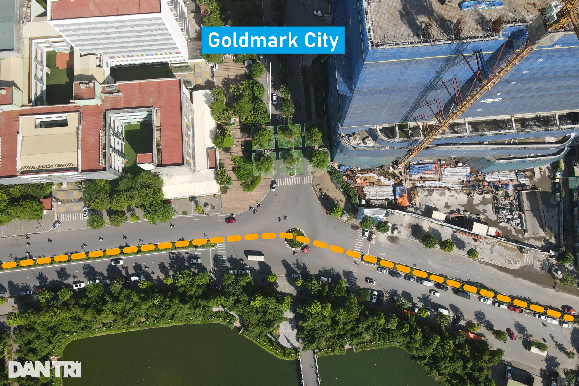 Những tuyến đường quy hoạch qua khu đô thị vạn dân Goldmark City - 3 Những tuyến đường quy hoạch qua khu đô thị vạn dân Goldmark City - 3