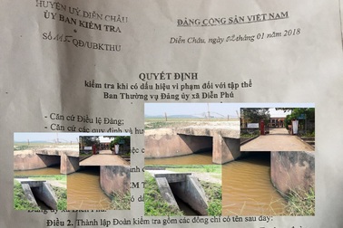 Vụ dân “tố” xã thiếu minh bạch trong thu chi tài chính: Ban thường vụ Đảng ủy xã có dấu hiệu vi phạm?