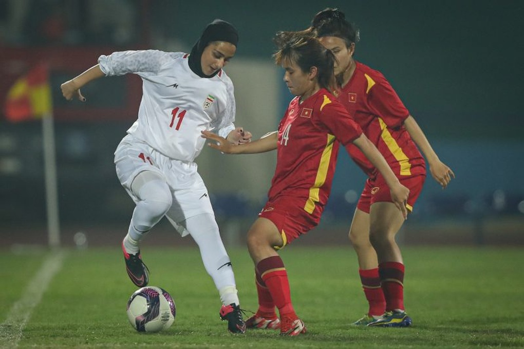 U20 nữ Việt Nam đánh bại Iran ở vòng loại châu Á - 1 U20 nữ Việt Nam đánh bại Iran ở vòng loại châu Á - 1