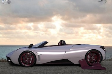Sẽ có xe Pagani Huayra mui trần