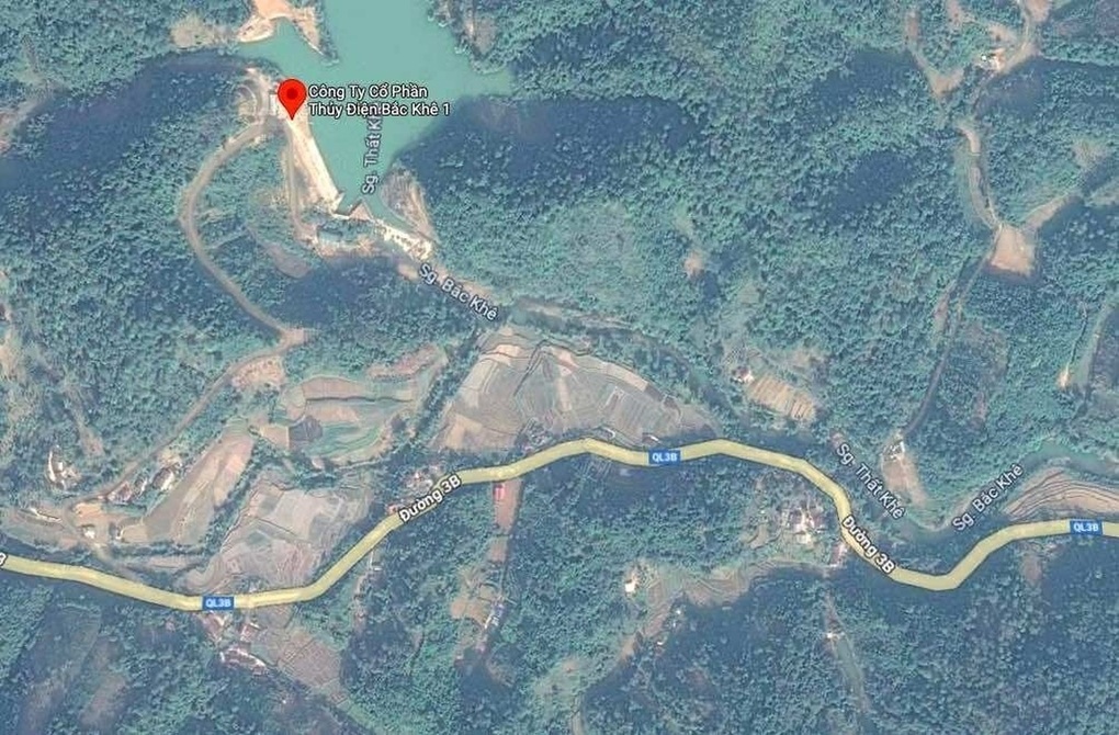 Latest information on the Bac Khe 1 hydroelectric dam collapse - 1 Thông tin mới nhất về sự cố vỡ đập thủy điện Bắc Khê 1 - 1