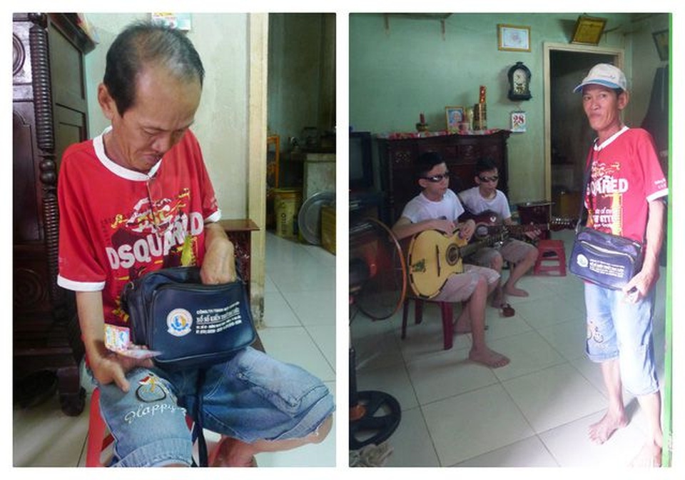 Được bạn đọc nâng phím đàn, anh em song sinh mù loà bất ngờ đoạt Huy chương vàng - 5 Được bạn đọc nâng phím đàn, anh em song sinh mù loà bất ngờ đoạt Huy chương vàng - 5