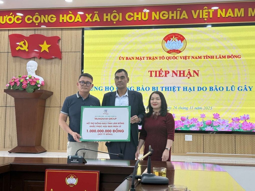 Tập đoàn Trung Nam sẻ chia khó khăn với đồng bào miền Trung - Tây Nguyên sau mưa lũ - 3