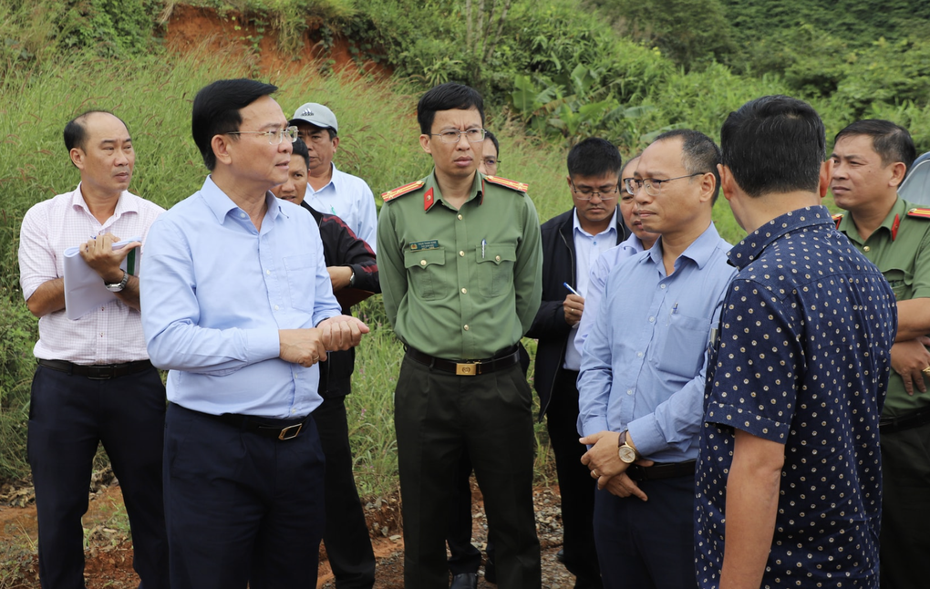 Lãnh đạo Lâm Đồng yêu cầu đẩy nhanh tiến độ nâng cấp quốc lộ 28B - 1 Lãnh đạo Lâm Đồng yêu cầu đẩy nhanh tiến độ nâng cấp quốc lộ 28B - 1