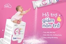 Soki Novo - sản phẩm chuyên biệt từ sữa dành cho trẻ bị nôn trớ