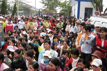 UBND tỉnh chỉ đạo giải quyết vụ đình công tại Cty TNHH giày Sunjade