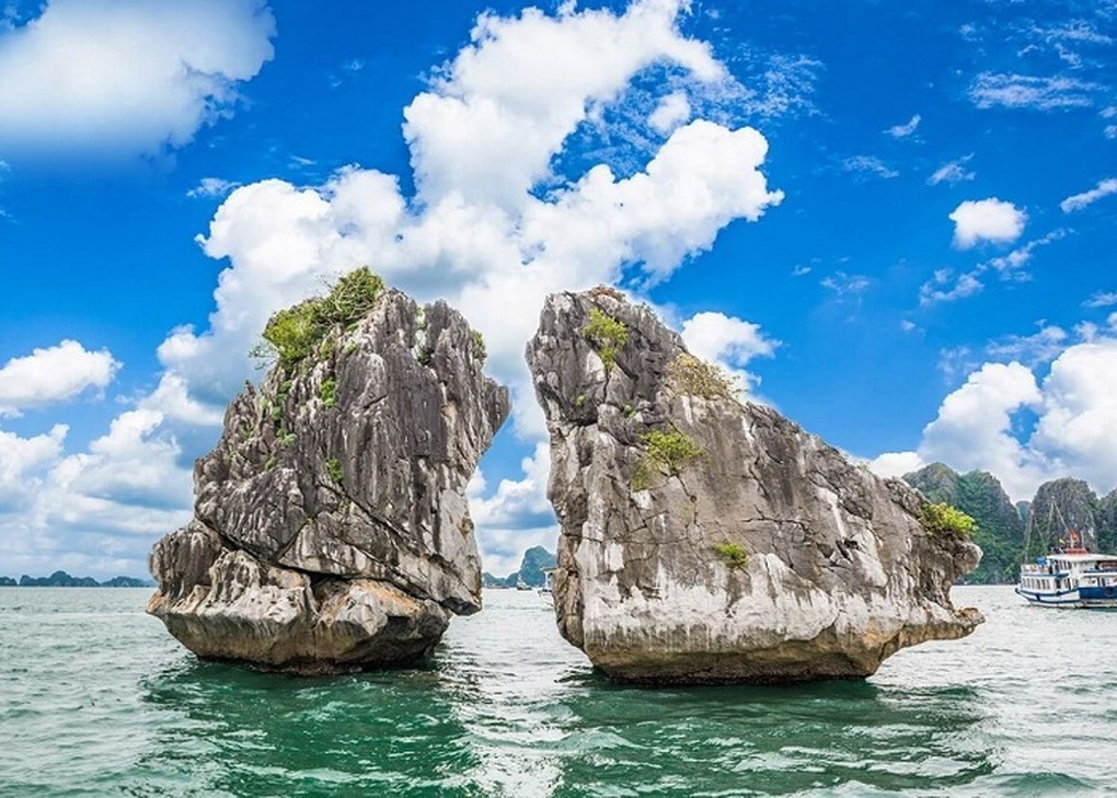 Tìm phương án xử lý sạt trượt hòn Trống Mái trên vịnh Hạ Long - 2 Tìm phương án xử lý sạt trượt hòn Trống Mái trên vịnh Hạ Long - 2