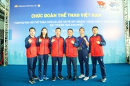 Đoàn thể thao Việt Nam lên đường sang Trung Quốc dự Asiad 19