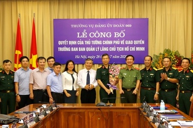 Thiếu tướng Bùi Hải Sơn làm quyền Trưởng ban BQL Lăng Chủ tịch Hồ Chí Minh