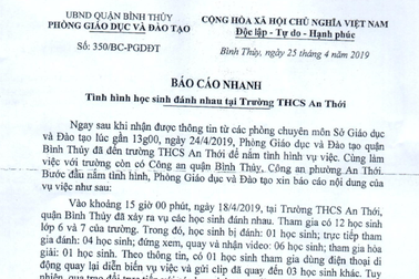 Buộc thôi học 2 tuần với 3 học sinh trực tiếp đánh nữ sinh lớp 6