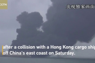 Tàu Iran chở 136.000 tấn dầu có nguy cơ nổ ngoài khơi Trung Quốc