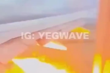 Máy bay Mỹ chở 158 người tóe lửa trên trời vì thỏ chui vào động cơ