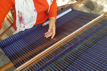 Biểu diễn thổ cẩm trong khuôn khổ Festival Biển Nha Trang - Khánh Hòa 2019