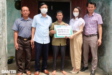 Bạn đọc giúp người cha tội nghiệp nuôi hai con tâm thần hơn 145 triệu đồng