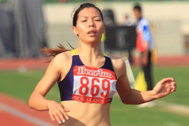 "Nữ hoàng tốc độ" Vũ Thị Hương vượt qua thành tích HCV Á vận hội