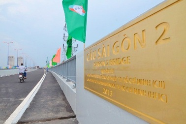 Chính thức thông xe cầu Sài Gòn 2