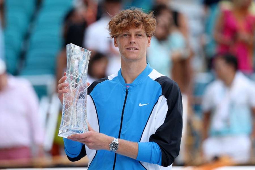 Jannik Sinner lần đầu tiên vô địch Miami Open | Báo Dân trí