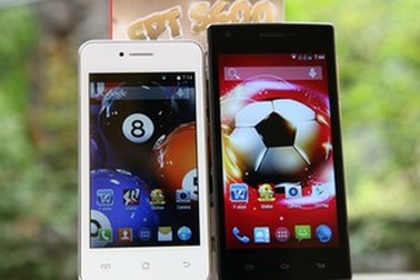 Ảnh thực tế cặp đôi smartphone FPT S400 và S450