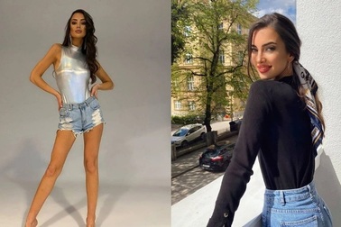 Vẻ đẹp bốc lửa của Hoa hậu Trái đất Croatia