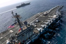 Tàu sân bay Mỹ mang máy bay chiến đấu đến Trung Đông