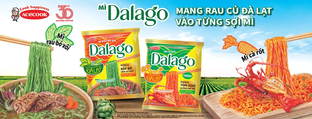 Acecook Vietnam: Setiap pakej mi adalah produk yang mampan - 1 Acecook Việt Nam: Mỗi gói mì ra đời là một sản phẩm bền vững - 1