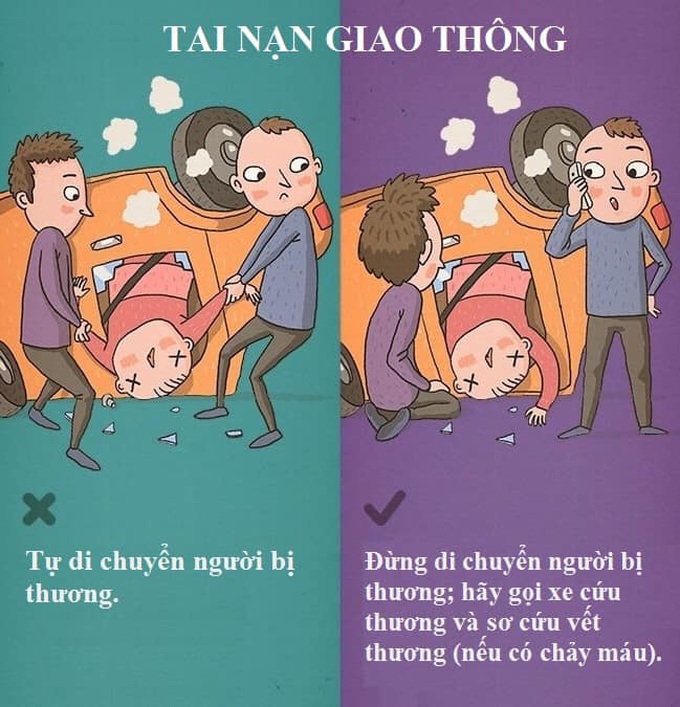 Sơ cứu người bị tai nạn giao thông: Nếu không biết xin đừng di chuyển! - Ảnh 6.