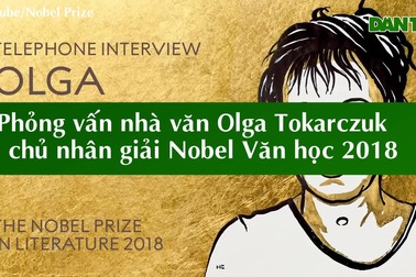 Phỏng vấn nhà văn Olga Tokarczuk - chủ nhân giải Nobel Văn học 2018