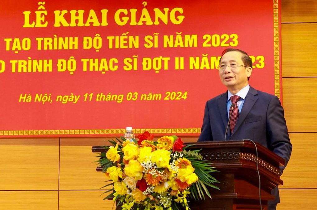 Học viện Hành chính Quốc gia khai giảng đào tạo tiến sĩ, thạc sĩ - 2 Học viện Hành chính Quốc gia khai giảng đào tạo tiến sĩ, thạc sĩ - 2