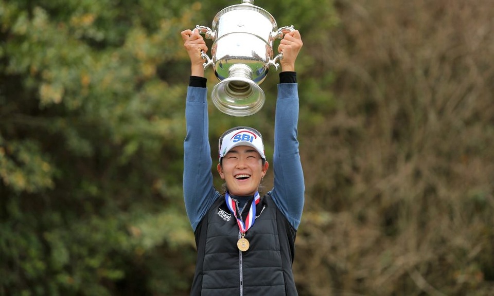 Tay golf nữ Hàn Quốc hạng xoàng thế giới bất ngờ vô địch US Womens Open - 1 Tay golf nữ Hàn Quốc hạng xoàng thế giới bất ngờ vô địch US Womens Open - 1