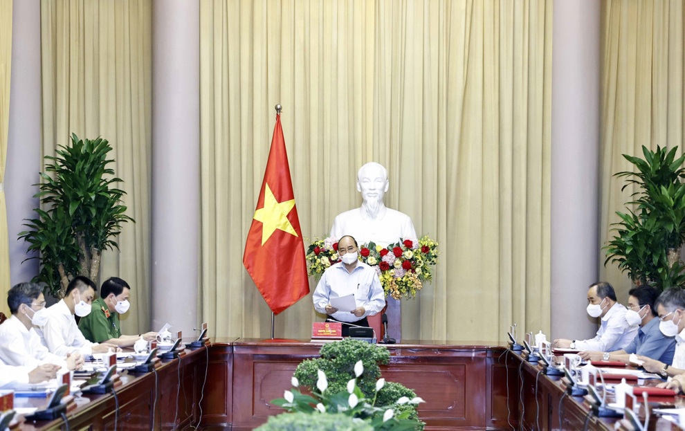 Chủ tịch nước chủ trì làm việc về Quyết định đặc xá năm 2021 - 1 Chủ tịch nước chủ trì làm việc về Quyết định đặc xá năm 2021 - 1