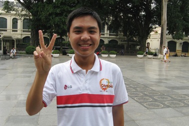 Cậu học trò trường Ams “giật” tấm vé lên đỉnh Olympia