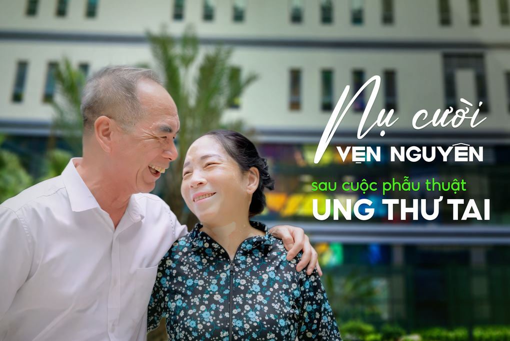 Phẫu thuật thành công ca ung thư tai hiếm gặp, giữ trọn nụ cười bệnh nhân - 1 Phẫu thuật thành công ca ung thư tai hiếm gặp, giữ trọn nụ cười bệnh nhân - 1