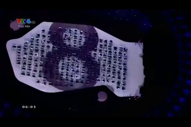 Màn pháo hoa rực rỡ đón chào lễ khai mạc Olympic Rio