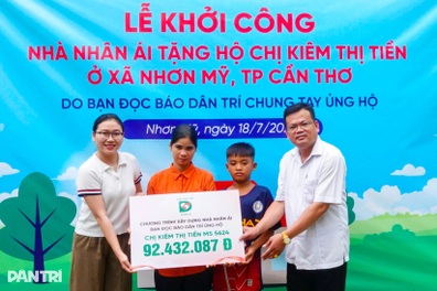 Bạn đọc Dân trí giúp mẹ đơn thân cơ cực và 2 con thoát cảnh lều tạm