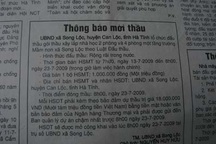 Dự án trường mầm non chưa khởi công đã khuất tất