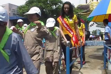 Chia sẻ của Người đẹp nhân ái Hoa khôi Nam Bộ 2017.