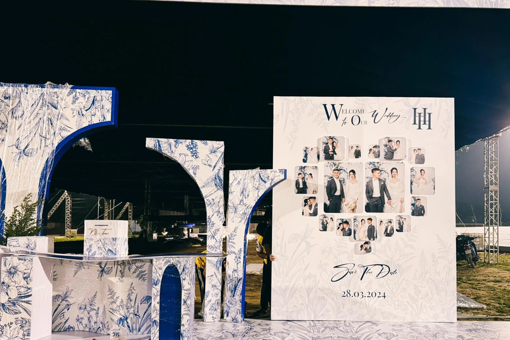 Rạp cưới đón tiếp 1.200 khách mời của cầu thủ Quang Hải có gì đặc biệt? - 3