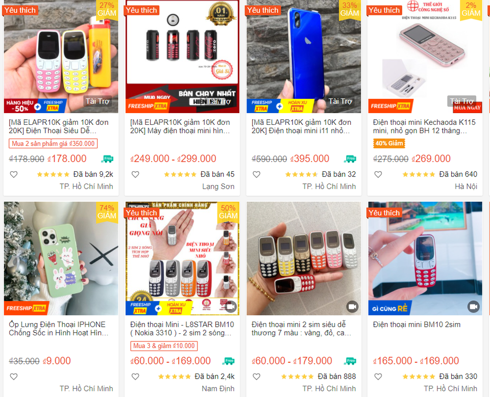 Phát sốt với điện thoại tí hon như chiếc bật lửa giá chưa tới 200.000 đồng - 2 Phát sốt với điện thoại tí hon như chiếc bật lửa giá chưa tới 200.000 đồng - 2