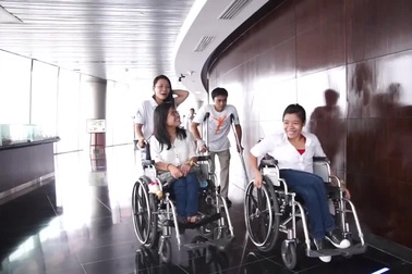 Một công trình xây dựng đạt chuẩn cho người khuyết tật tiếp cận