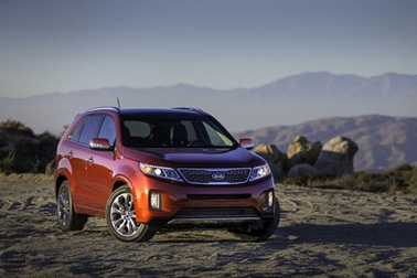KIA Sorento 2014 được đánh giá an toàn 5 sao tại Mỹ