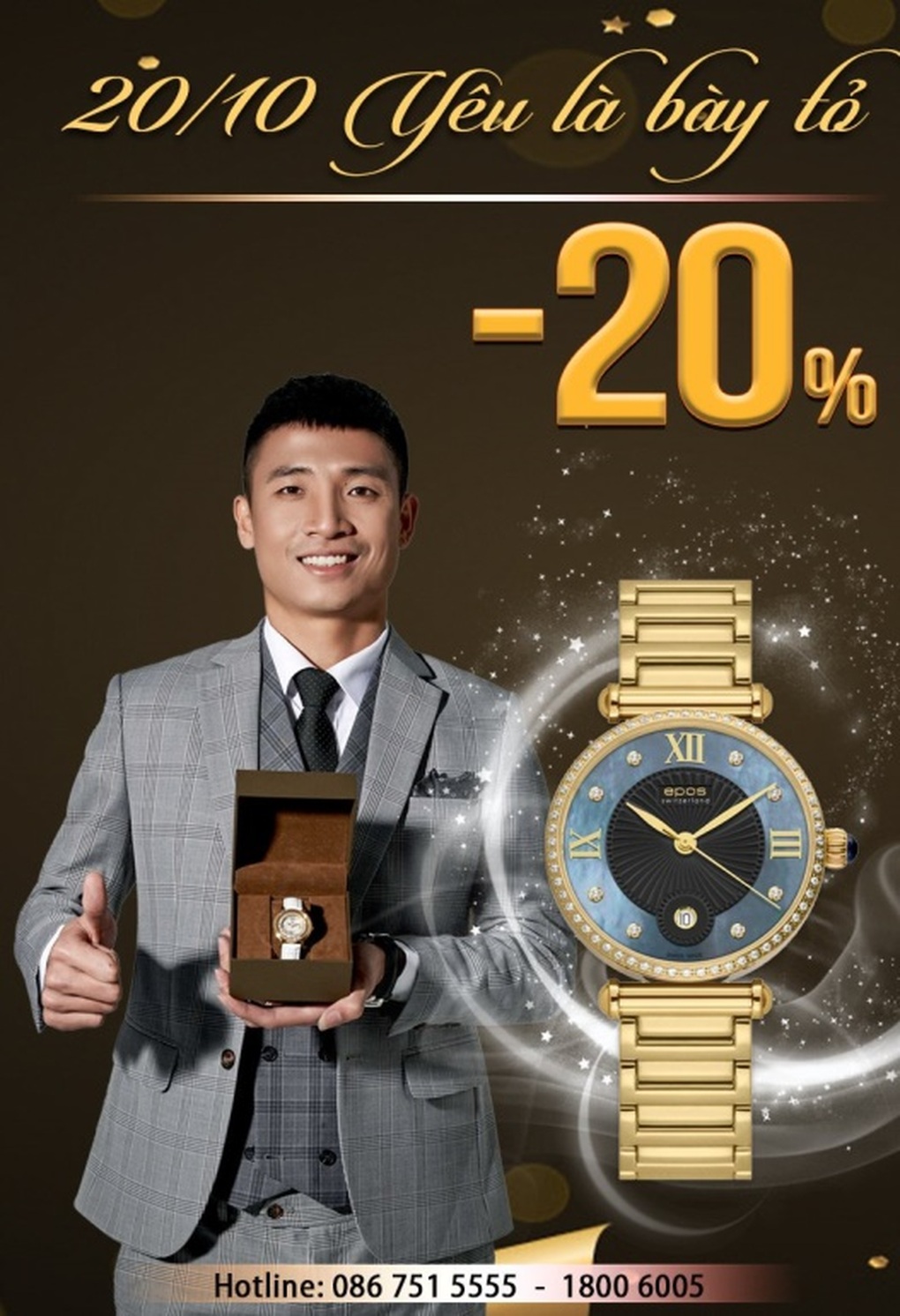 Chọn quà 20/10 từ Đăng Quang Watch - 1 Chọn quà 20/10 từ Đăng Quang Watch - 1