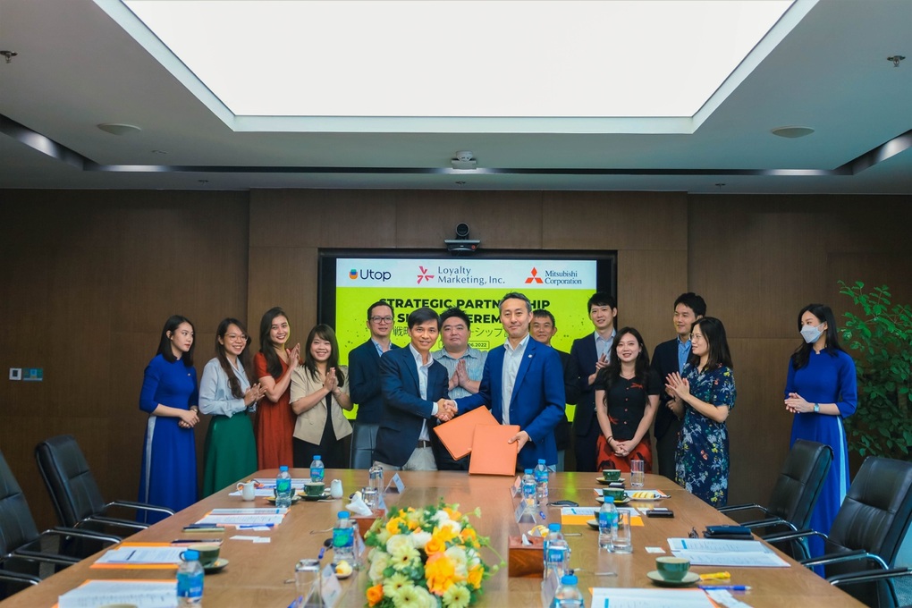 Utop ký kết hợp tác chiến lược với Ponta Nhật Bản - 1 Utop ký kết hợp tác chiến lược với Ponta Nhật Bản - 1