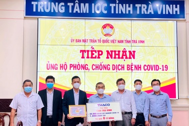 THACO trao tặng ngành giáo dục Trà Vinh 1000 smart tivi cho dạy và học trực tuyến