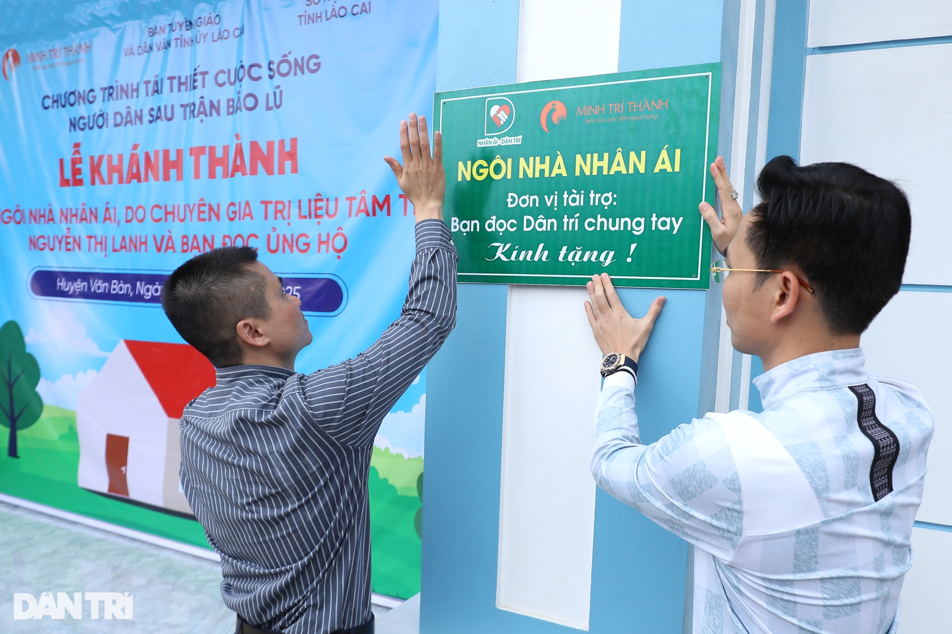 Báo Dân trí khánh thành 7 nhà Nhân ái tại tỉnh Lào Cai - 6 Báo Dân trí khánh thành 7 nhà Nhân ái tại tỉnh Lào Cai - 6