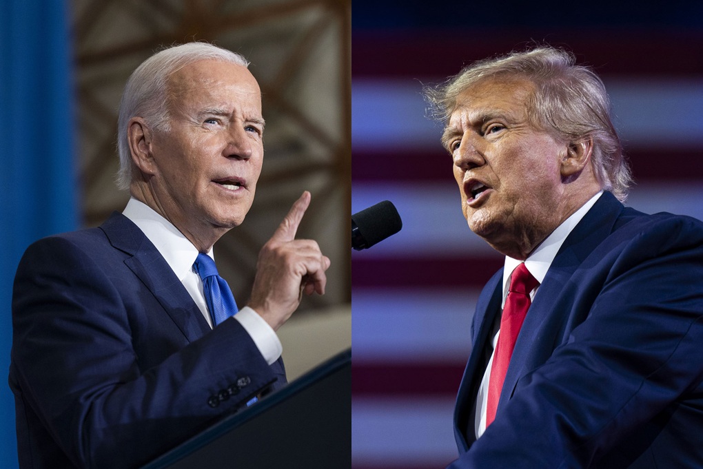 Ông Biden vượt lên dẫn trước ông Trump trong 3 cuộc khảo sát - 1 Ông Biden vượt lên dẫn trước ông Trump trong 3 cuộc khảo sát - 1