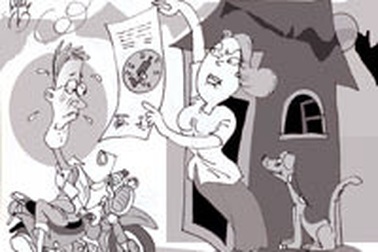 Dùng “luật” quản lý chồng  